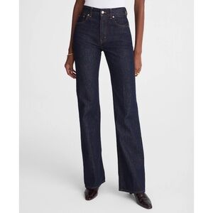 Madewell The Petite Vintage Flare Jean Rinse Wash Rigid Size 27 Petite